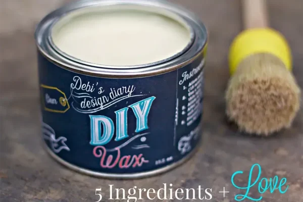 Debi's Design Diary DIY Paint DIY Wax Clear