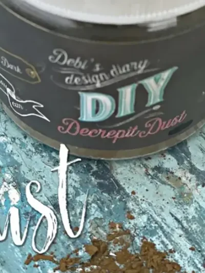 Debi's Design Diary DIY Paint Decrepit Dust