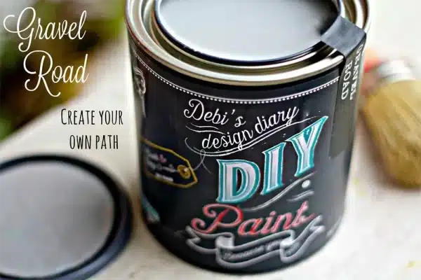 Debi's Design Diary DIY Paint Gravel Road DIY Paint