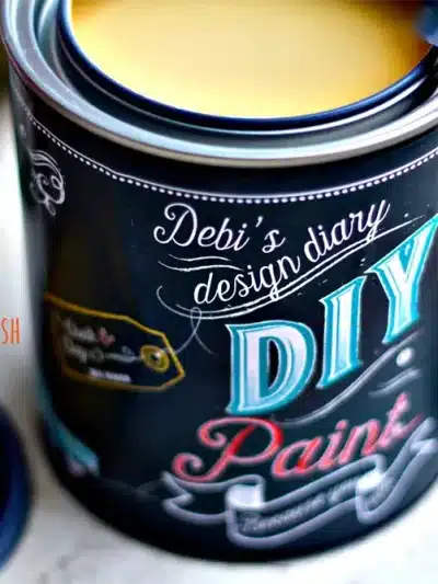 Debi's Design Diary DIY Paint Cake Batter DIY Paint