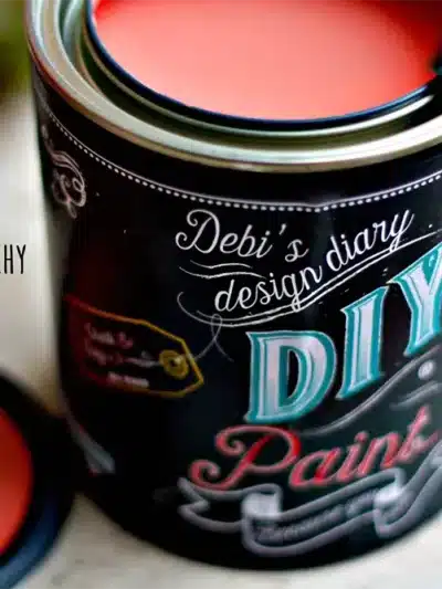 Debi's Design Diary DIY Paint Cowgirl Coral DIY Paint