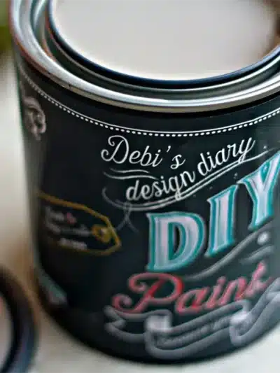 Debi's Design Diary DIY Paint Faded Burlap DIY Paint