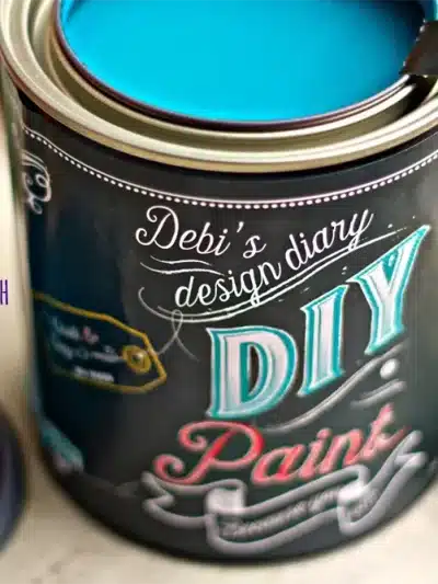 Debi's Design Diary DIY Paint Mermaid Tail DIY Paint