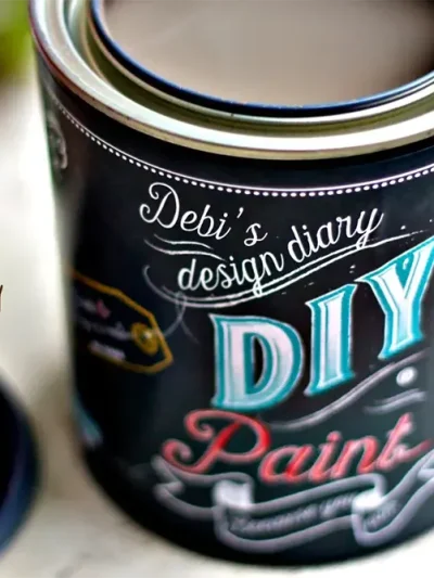 Debi's Design Diary DIY Paint Prairie Grey DIY Paint