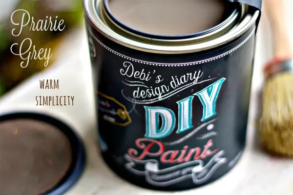 Debi's Design Diary DIY Paint Prairie Grey DIY Paint