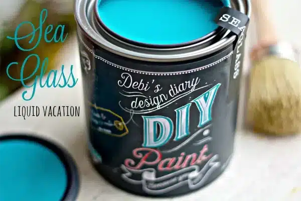 Debi's Design Diary DIY Paint Seaglass DIY Paint