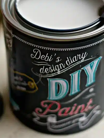 Debi's Design Diary DIY Paint DIY Vintage Linen DIY Paint