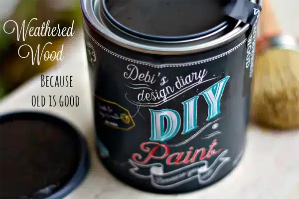 Debi's Design Diary DIY Paint - Weathered Wood DIY Paint