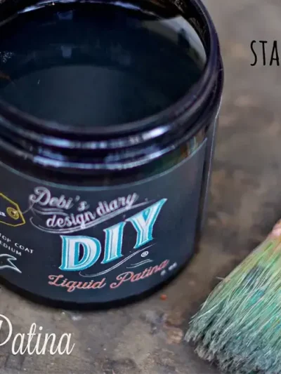 Debi's Design Diary DIY Paint Dark & Decrepit Liquid Patina