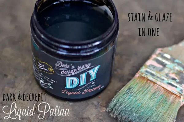 Debi's Design Diary DIY Paint Dark & Decrepit Liquid Patina