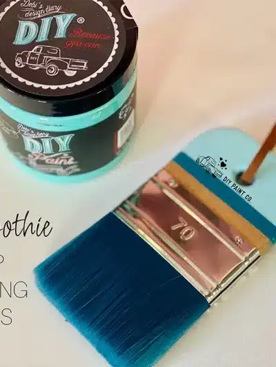 Debi's Design Diary DIY Paint - Brush The Smoothie