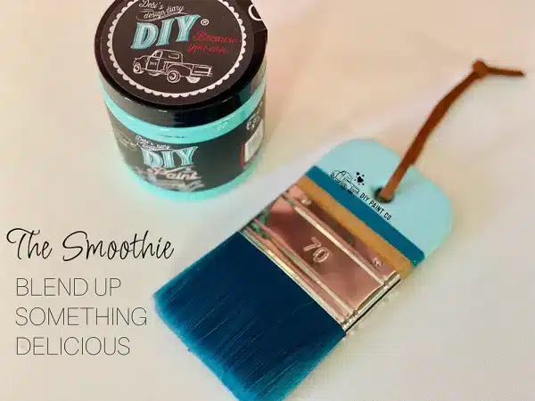 Debi's Design Diary DIY Paint - Brush The Smoothie