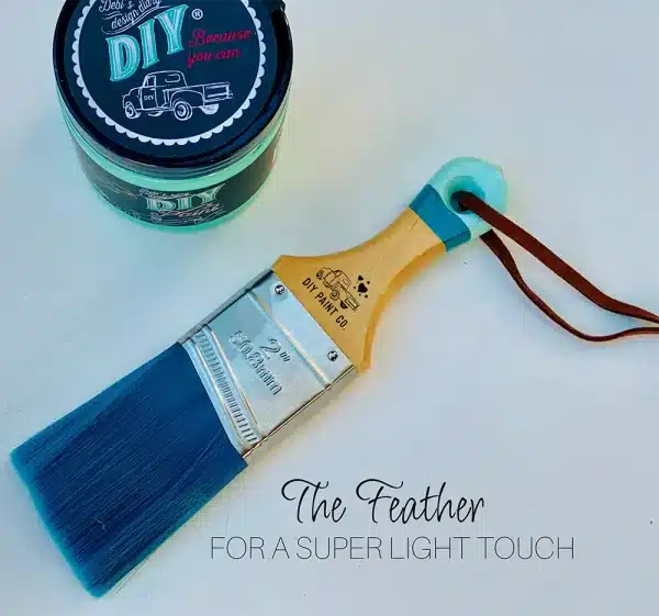 Debi's Design Diary DIY Paint - Brush The Feather