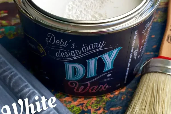 Debi's Design Diary DIY Paint DIY Wax White